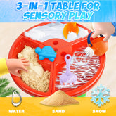 Water Table, YCFUN Outdoor Toys Sand Water Tables for Toddlers Boys Girls 1-3, Plastic